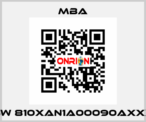 SW 810XAN1A00090AXXX MBA