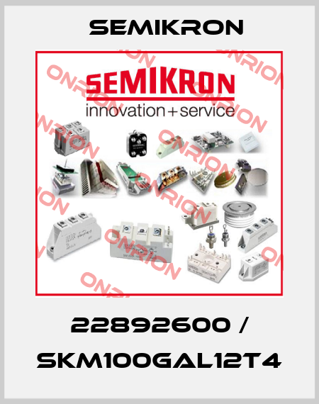 22892600 / SKM100GAL12T4 Semikron