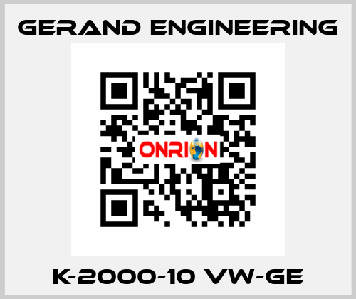 K-2000-10 VW-GE Gerand Engineering