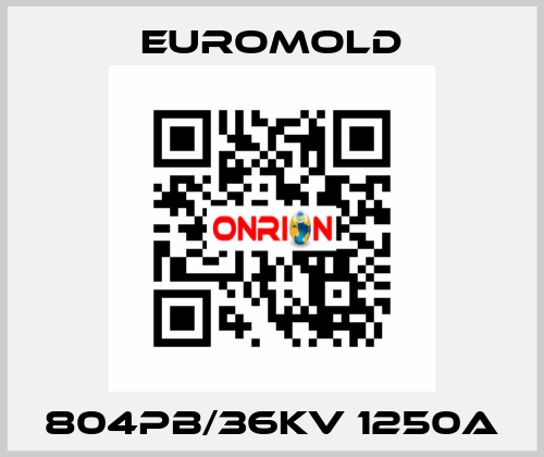 804PB/36KV 1250A EUROMOLD