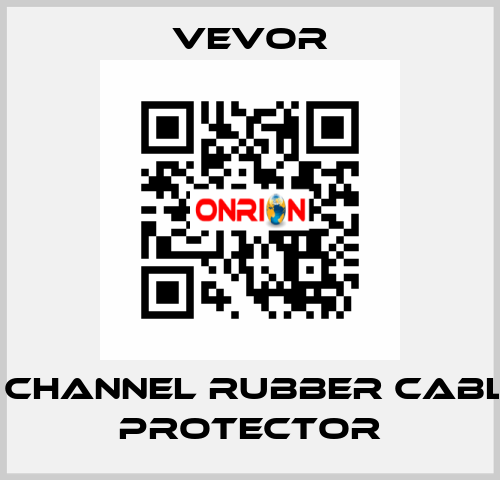 3 Channel Rubber Cable Protector VEVOR