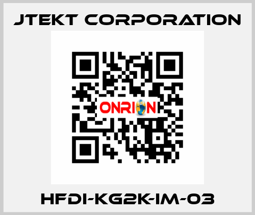 HFDI-KG2K-IM-03 JTEKT CORPORATION