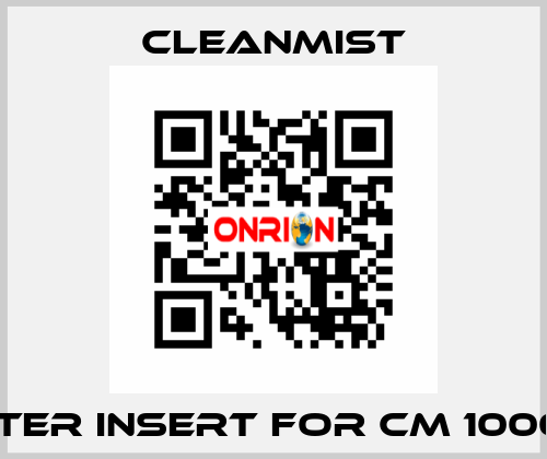 filter insert for CM 1000/2 CleanMist