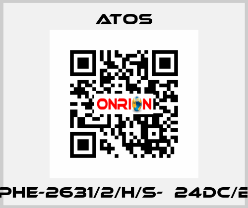 DPHE-2631/2/H/S-Х24DC/BT Atos