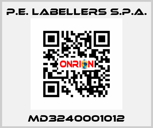 MD3240001012 P.E. Labellers S.p.a.