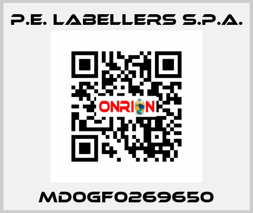 MD0GF0269650 P.E. Labellers S.p.a.