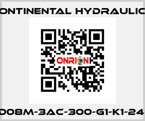 VSD08M-3AC-300-G1-K1-24D-B Continental Hydraulics