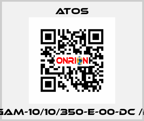 AGAM-10/10/350-E-00-DC /BT Atos