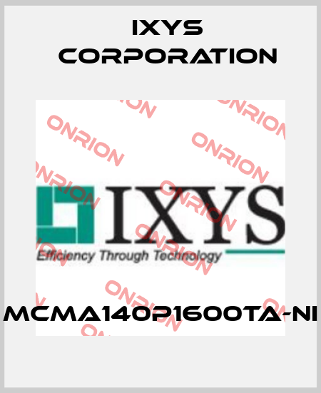MCMA140P1600TA-NI Ixys Corporation