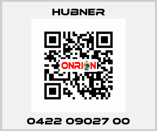 0422 09027 00 HUBNER