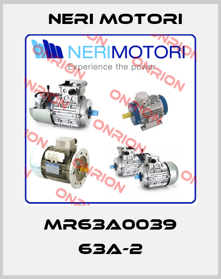 MR63A0039 63A-2 Neri Motori