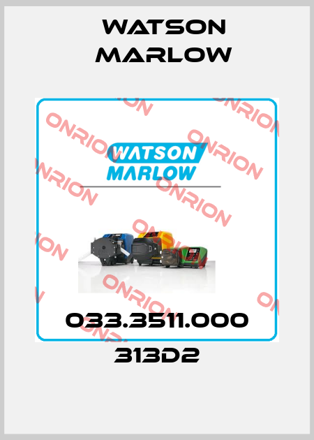 033.3511.000 313D2 Watson Marlow