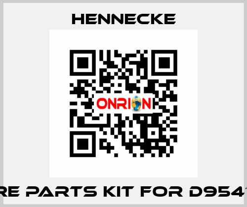 spare parts kit for D9541-007 Hennecke