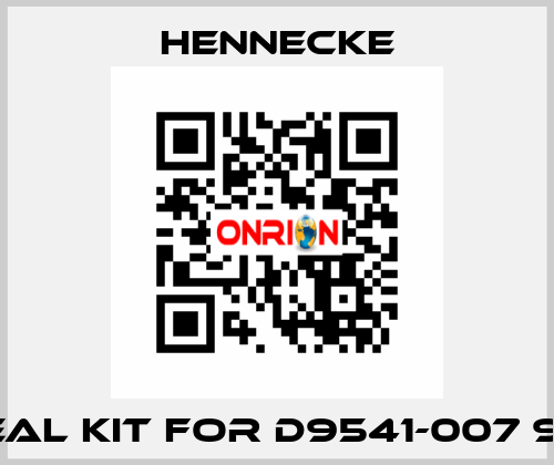 seal kit for D9541-007 913 Hennecke