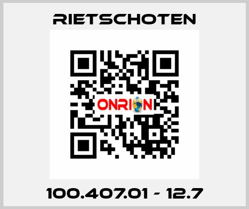 100.407.01 - 12.7 RIETSCHOTEN