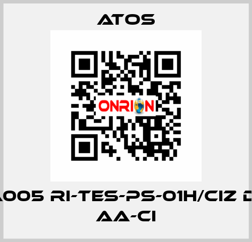 11EA005 RI-TES-PS-01H/CIZ DK14 AA-CI Atos