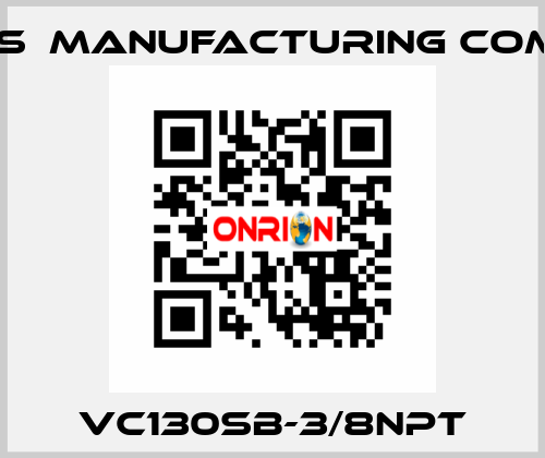 VC130SB-3/8NPT VI- CAS  Manufacturing Company