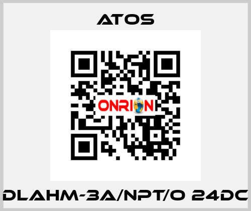 DLAHM-3A/NPT/O 24DC Atos