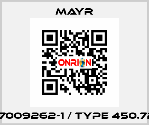 PN: 7009262-1 / Type 450.725.0 Mayr