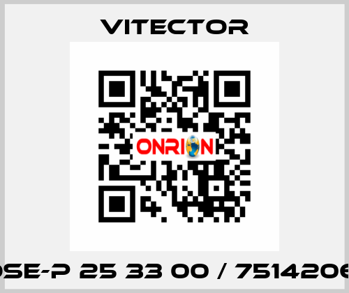 OSE-P 25 33 00 / 75142061 vitector