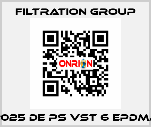 PI 72025 DE PS VST 6 EPDM/K197 Filtration Group