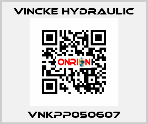 VNKPP050607 VINCKE HYDRAULIC