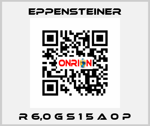 R 6,0 G S 1 5 A 0 P Eppensteiner