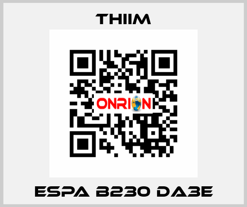 ESPA B230 DA3E Thiim