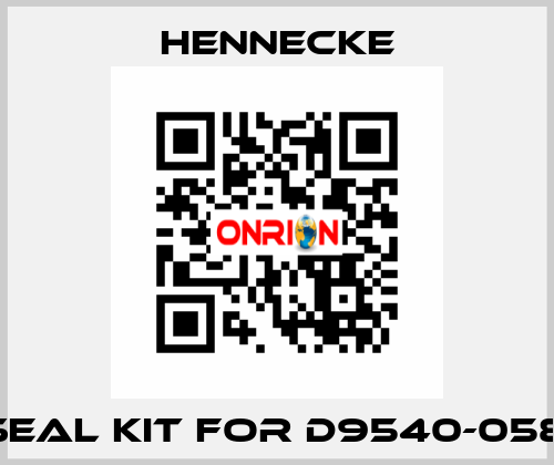 oil seal kit for D9540-058903 Hennecke