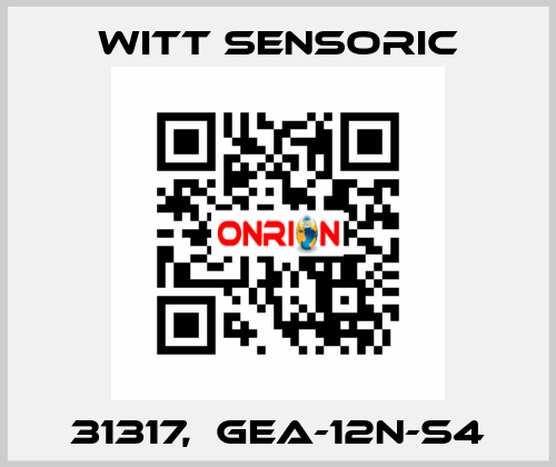 31317,  GEA-12N-S4 Witt Sensoric