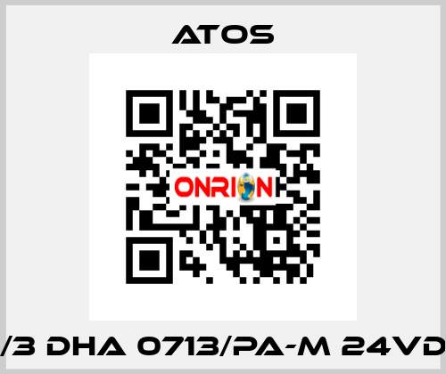 4/3 DHA 0713/PA-M 24VDC Atos