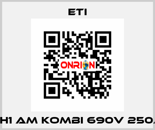 NH1 aM KOMBI 690V 250A Eti