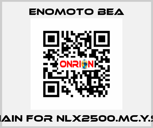 chain for NLX2500.MC.Y.SY Enomoto BeA