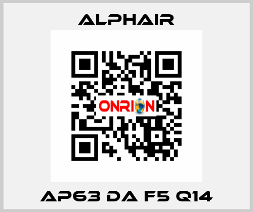 AP63 DA F5 Q14 Alphair