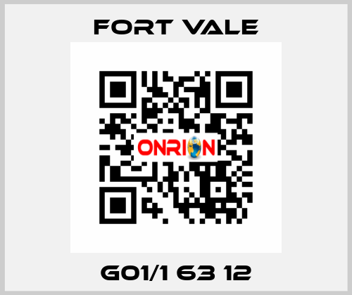 G01/1 63 12 Fort Vale