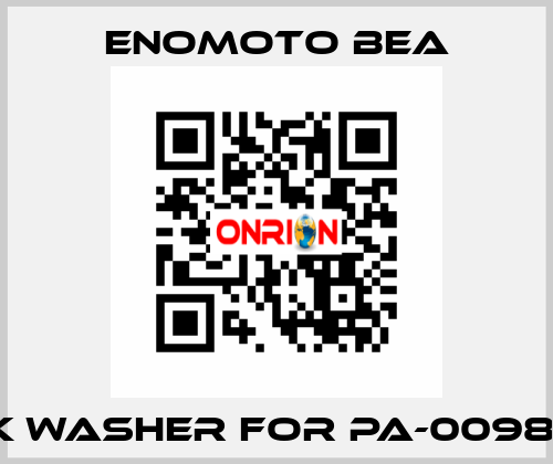 Lock Washer for PA-00983.R6 Enomoto BeA