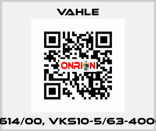 0780614/00, VKS10-5/63-4000HSA Vahle