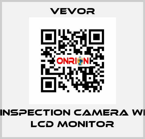 Pipe Inspection Camera with 7" LCD Monitor VEVOR