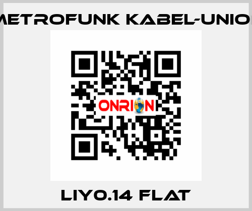 LiY0.14 flat METROFUNK KABEL-UNION