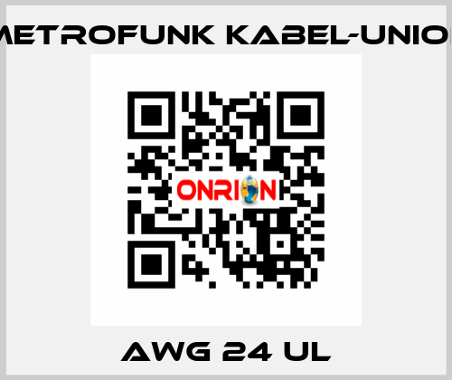 AWG 24 UL METROFUNK KABEL-UNION