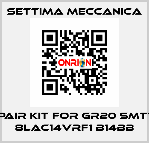 Repair kit for GR20 SMT16B 8LAC14VRF1 B14BB Settima Meccanica