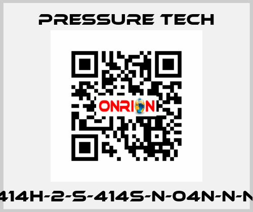 MF414H-2-S-414S-N-04N-N-NV/C Pressure Tech