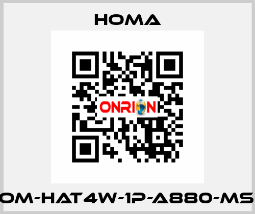 HOM-HAT4w-1p-A880-Msli HOMA