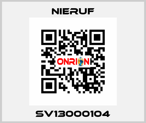 SV13000104 NIERUF