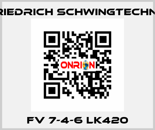 FV 7-4-6 LK420 Friedrich Schwingtechnik