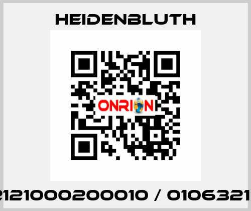 52121000200010 / 010632175 Heidenbluth