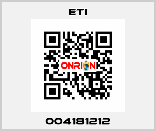 004181212 Eti