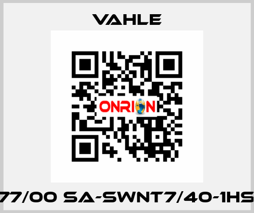 0194777/00 SA-SWNT7/40-1HS28-60 Vahle