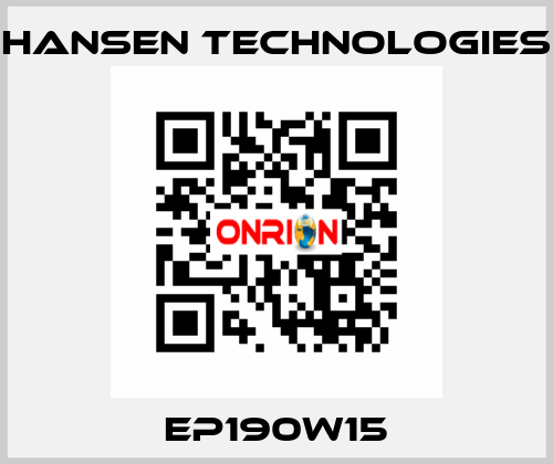 EP190W15 HANSEN TECHNOLOGIES