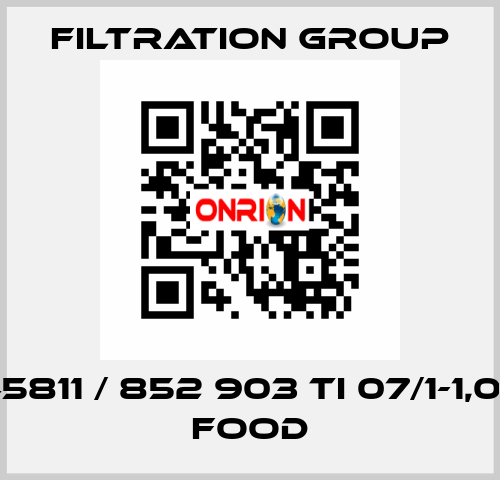 78345811 / 852 903 TI 07/1-1,0 V4A FOOD Filtration Group